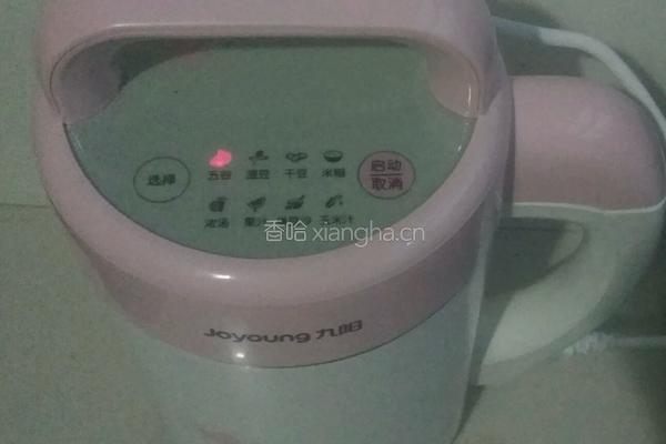 豇豆豆浆的做法图解3