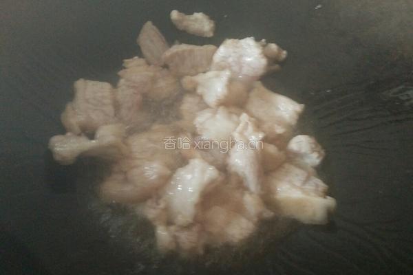 竹笋炒肉的做法图解5