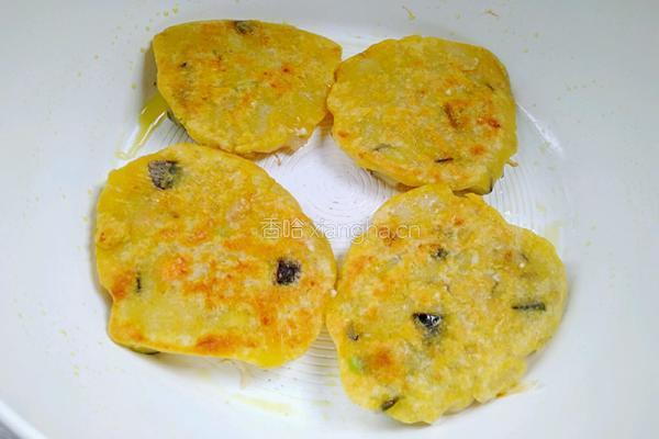 茄子煎饼的做法图解11