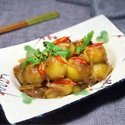 酸梅烧小土豆的做法[图]