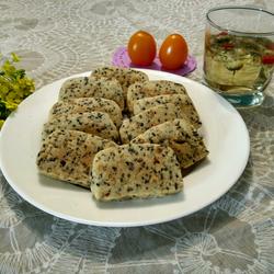  核桃黑芝麻饼干的做法[图]