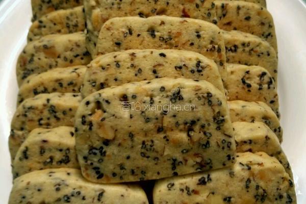  核桃黑芝麻饼干的做法图解11