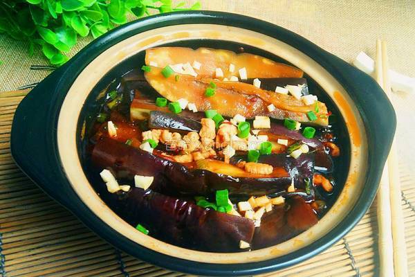 肉末茄子煲的做法图解11