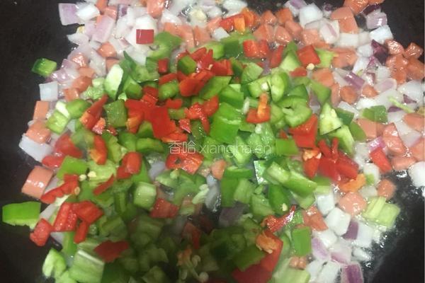 菠萝炒饭的做法图解8