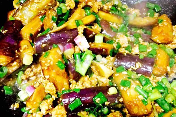 葱香肉沫焖茄子（少油版）的做法图解14