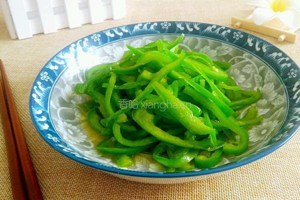蚝油青椒丝的做法图解7