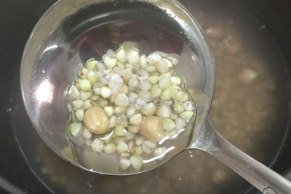 荞麦粥的做法图解3