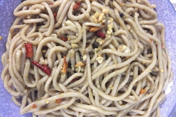 凉拌莜面的做法图解4