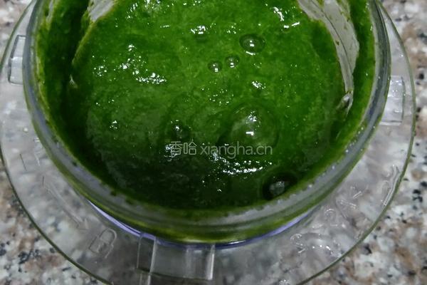 菠菜煎饼的做法图解2