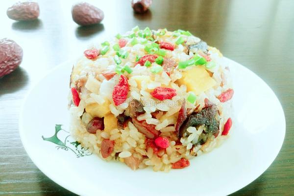腊肉红薯糯米饭的做法图解13