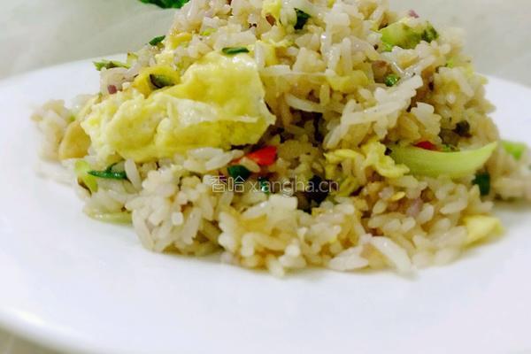 包菜炒饭的做法图解13