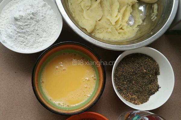 土豆饼的做法图解4