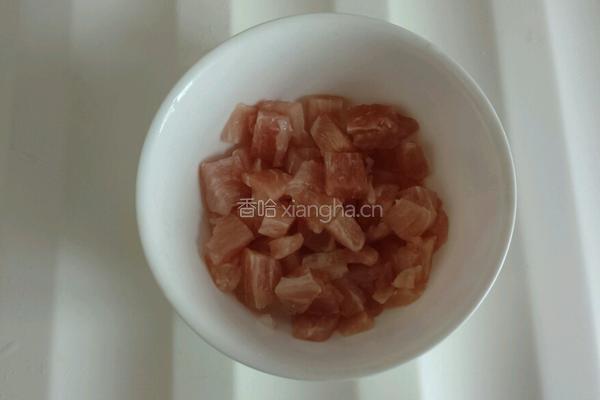 藕片炒肉丁的做法图解3
