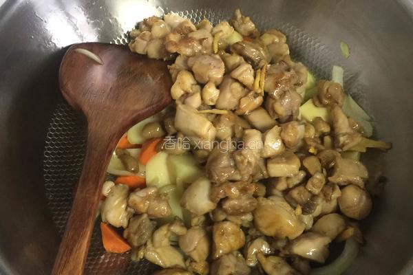 咖喱鸡肉饭的做法图解8