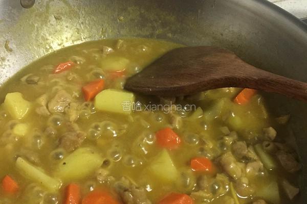 咖喱鸡肉饭的做法图解11