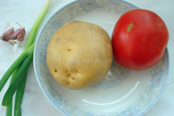 番茄土豆丝的做法图解1