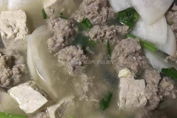 羊肉丸子萝卜汤的做法图解6
