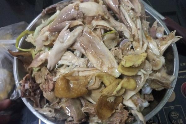 电饭煲版手撕鸡的做法图解7