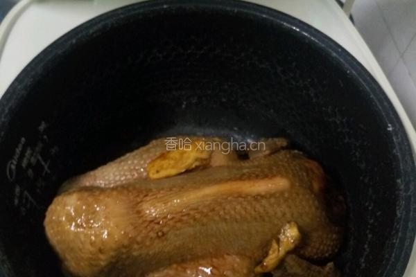 电饭煲版手撕鸡的做法图解4