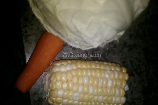 杂蔬炒饭的做法图解1