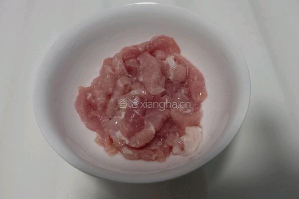 葱爆肉丝的做法图解3
