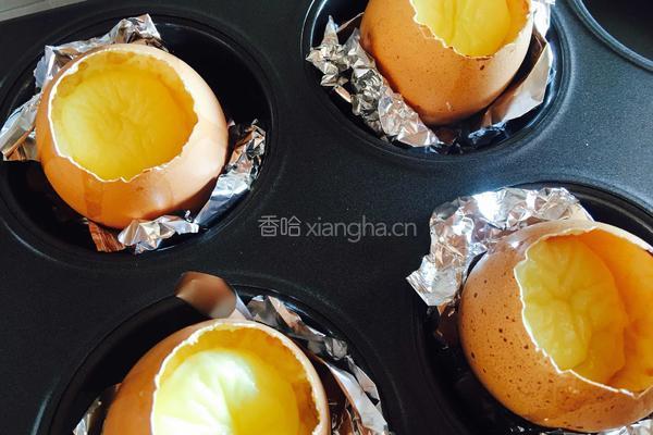 原壳鸡蛋布丁的做法图解7