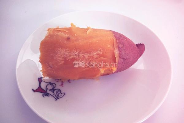 微波炉烤红薯的做法图解5