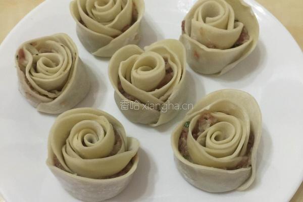 玫瑰饺子的做法图解8