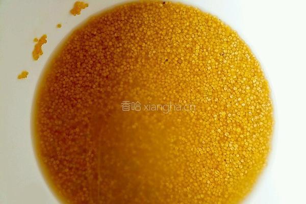 苹果小米粥的做法图解2