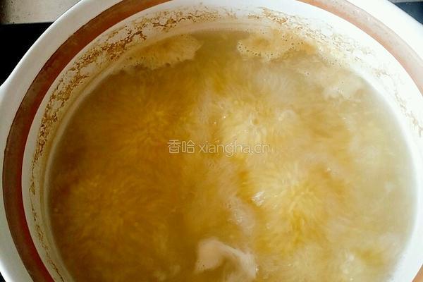 苹果小米粥的做法图解4