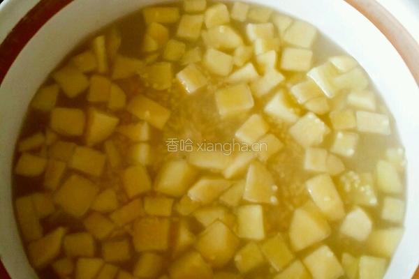 苹果小米粥的做法图解6