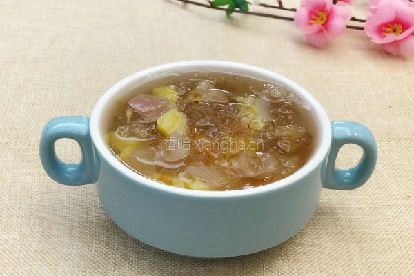 桃胶水果羹的做法图解9