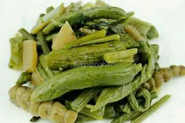 卤虾油小咸菜的做法图解2