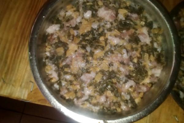 梅菜剁猪肉的做法图解3