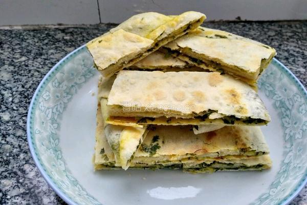 香菜饼的做法图解11