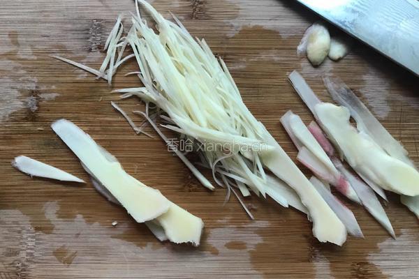 豆瓣酱子姜的做法图解2