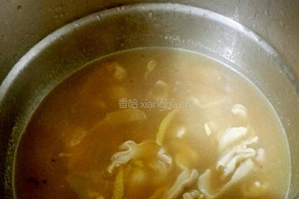 猪肚炒青椒的做法图解7