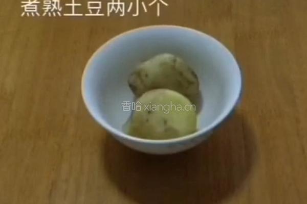 创意土豆饭的做法图解1