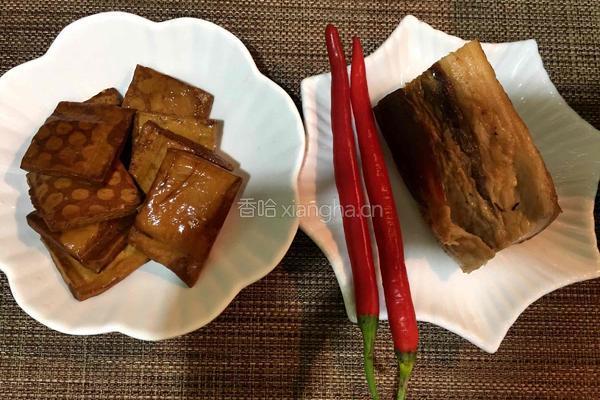 腊肉炒香干的做法图解1