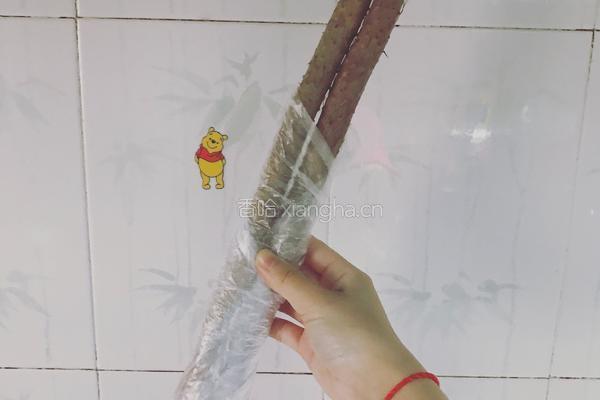 山药红蜜豆糕的做法图解1