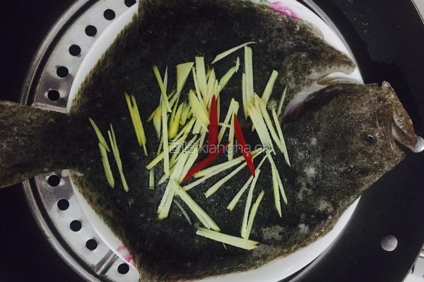 清蒸多宝鱼的做法图解3