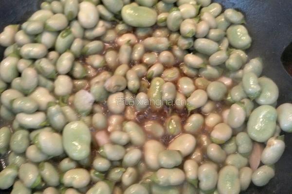豌豆炒酸菜的做法图解3