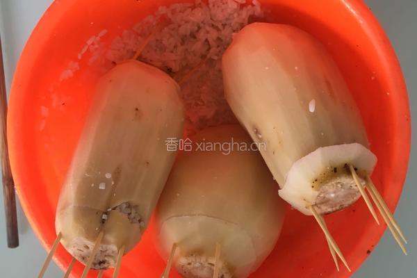 糖糯米藕的做法图解3
