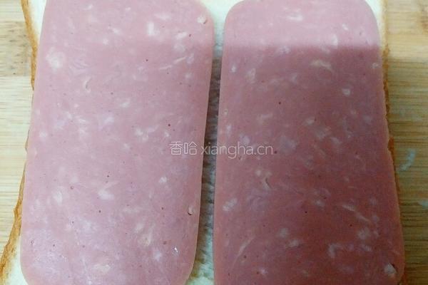 火腿三明治的做法图解3