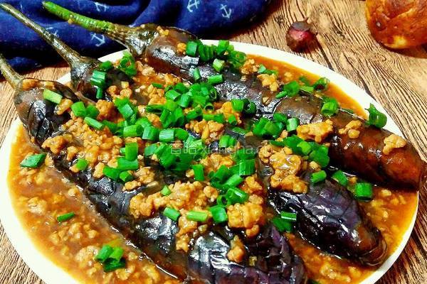 肉沫茄子的做法图解12