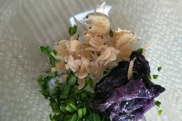 紫菜虾皮小馄饨的做法图解3
