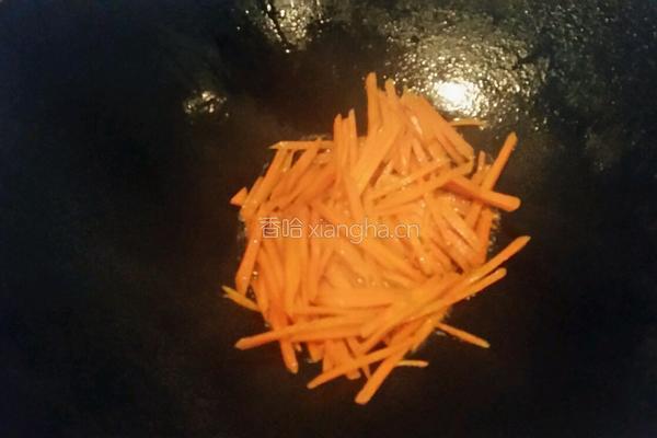 双色炒丝的做法图解4