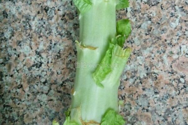 莴笋炒肉的做法图解1