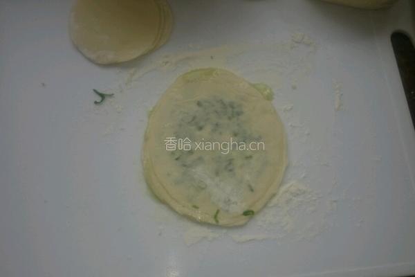 葱花油饼（懒人做法）的做法图解3