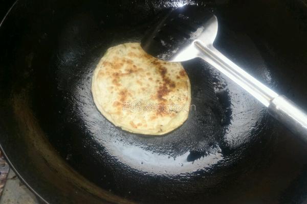 葱花油饼（懒人做法）的做法图解4